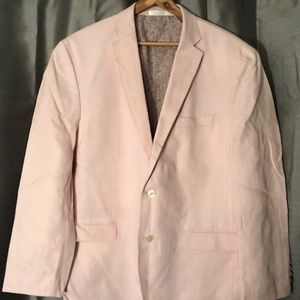 Ralph Lauren Pink Linen Blazer (44 Regular)